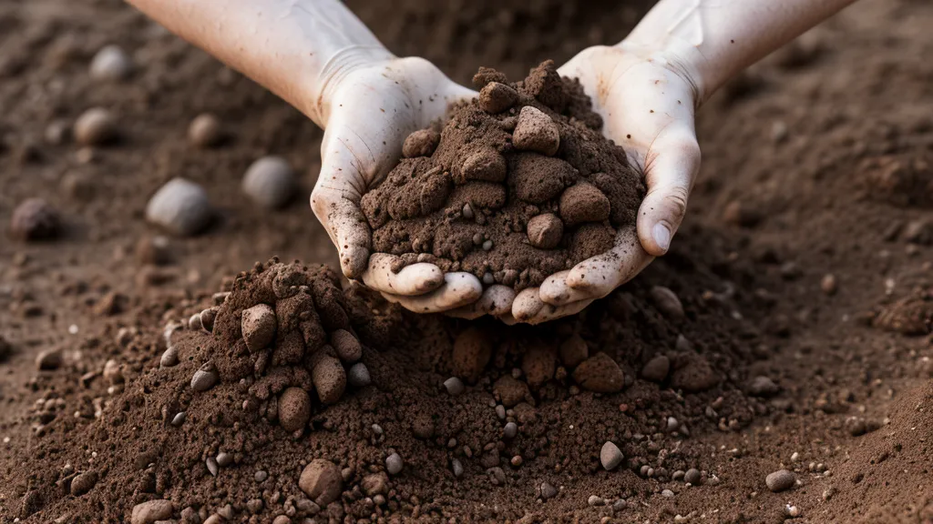 Manos compactando musgo y sustrato para montar la base de una kokedama artesanal