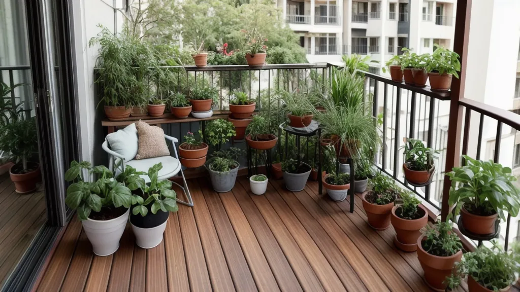 Tubos de un kit de hidroponía casera con brotes de lechuga en un piso pequeño de Barcelona