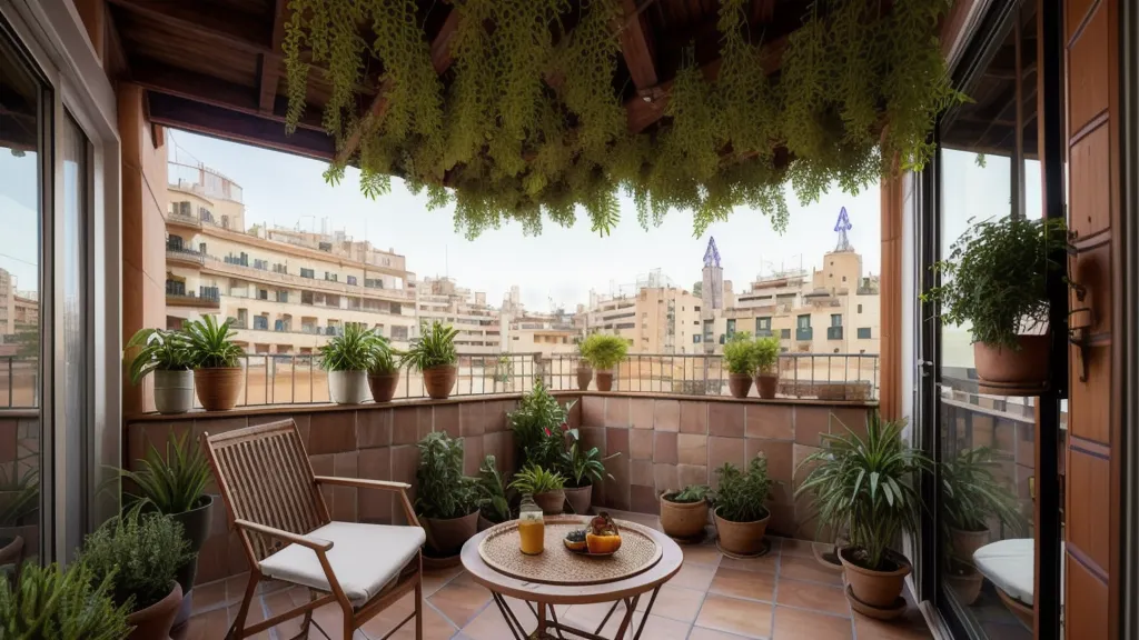 Balcón orientado al norte en invierno cerca del mar, sin la primavera eterna que promete el mito de Barcelona